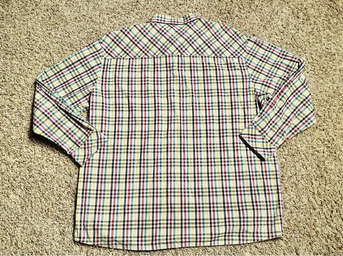 Eight 732 8732 Eighty Seven 32 Red Green Plaid Shirt 5XL Young Jeezy Hip Hop - Picture 3 of 10
