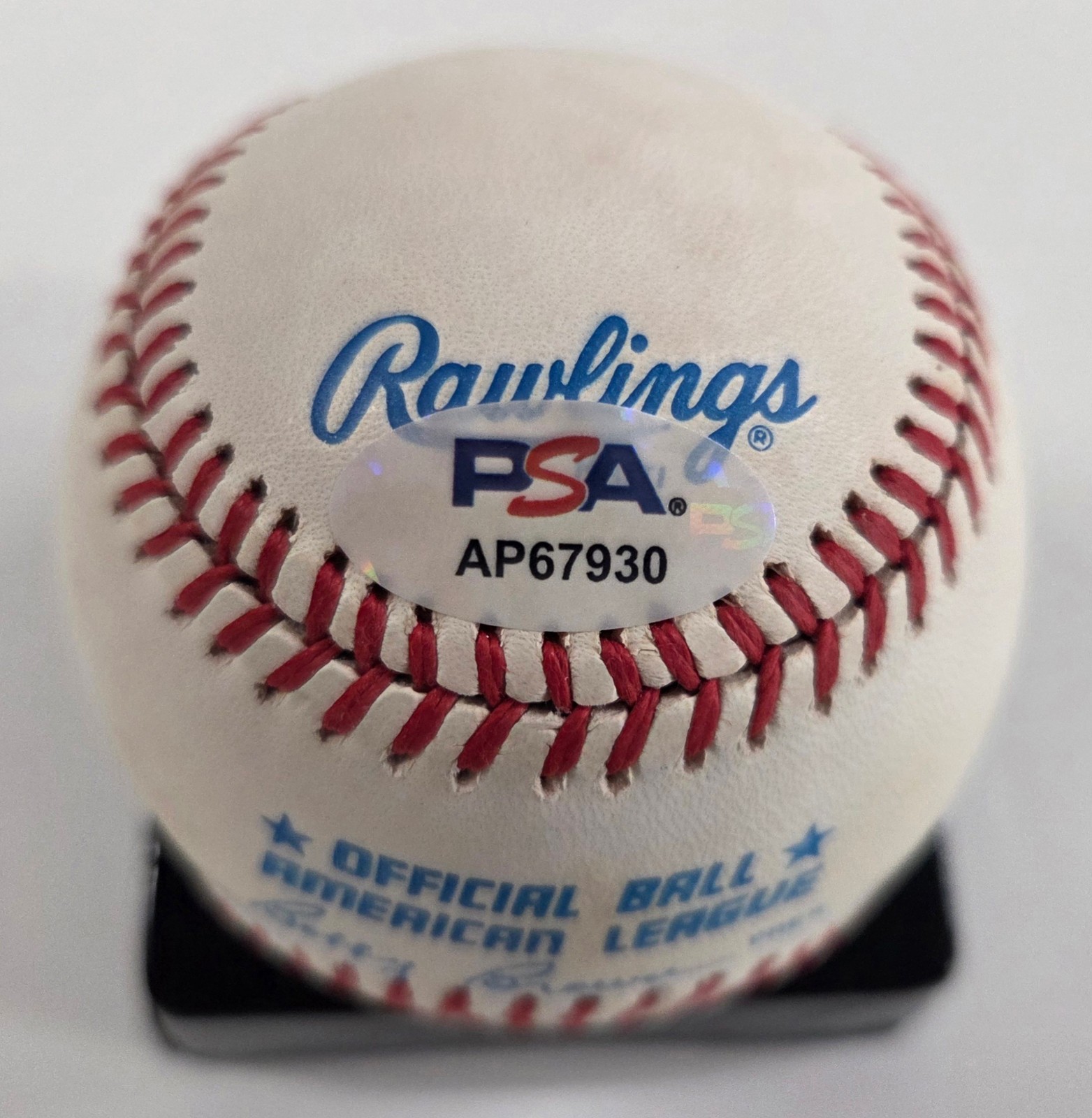 Luke Appling White Sox Autograph ONL Baseball Auto PSA view 3