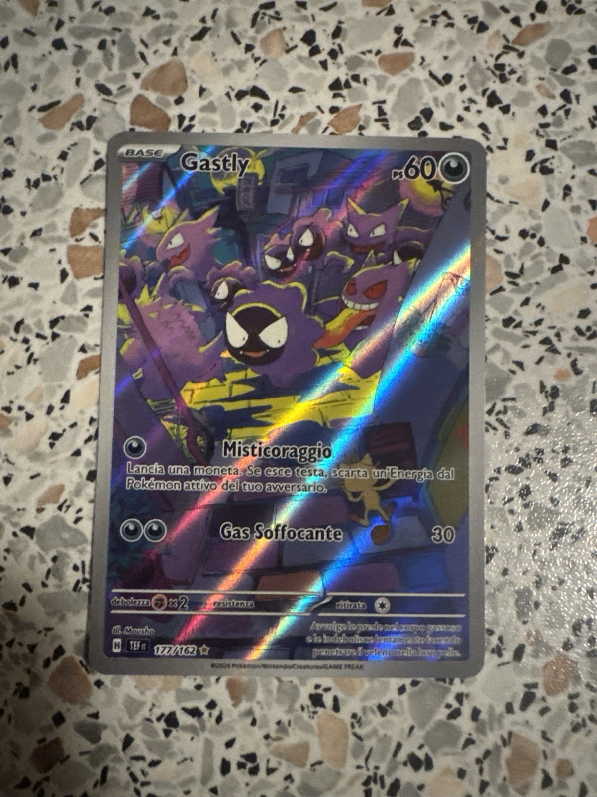 Pokemon TCG Gastly Card 177/162
