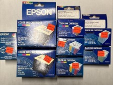 Lot Of 8 - Epson Ink Cartridges - For Epson Stylus Printers
