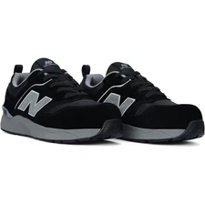 New Balance Mens 8 2E Black Elite Lite EH Work Shoes Composite Safety Toe LM4-11
