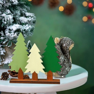 Pine Tree Tischdekoration, Statue Ornament mit Ständer für