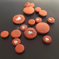 1000 pcs Soprano Clarinet Leather pads great material Mixed size brown color