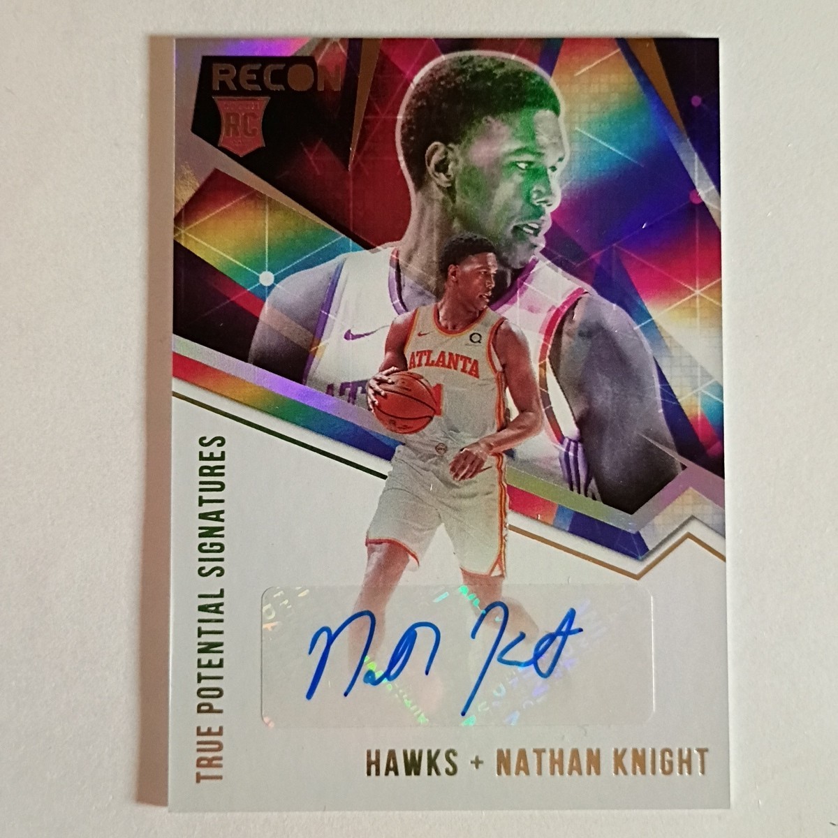 2020-21 Panini Recon Nathan Knight #TPS-NTK Rookie AUTO RC
