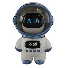 Astronaut Bluetooth Speaker Digital Alarm Clock FM Radio Easy To Use A Q9D9