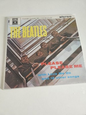 THE BEATLES - PLEASE ME LP ITA - 1963 - FIRST EDITION PAUL RINGO JOHN GEORGE