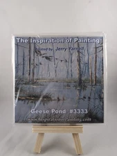 Jerry Yarnell Inspiration of Painting DVD - Geese Pond #3333