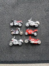Collection Of 6 Model  Motorbikes . Maisto Or Alkie