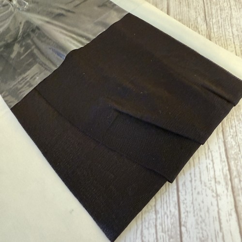 2 Pairs Hanes Silk Reflections Barely Black Sandalfoot Stockings Size 8.5-11 Vtg - Picture 10 of 11