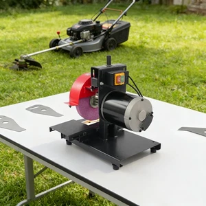 1/3 HP Aiguisseur de lame de tondeuse à gazon réglable