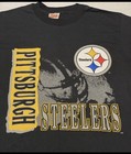 Vintage NWT Pittsburgh Steelers Single Stitch Large Team Rated Licensed 1980s US — photo 2