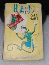 Vtg 1951 Whitman Hearts Childrens Card Game
