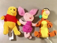 Winnie The Pooh, Tigger, Piglet Plush Beanies