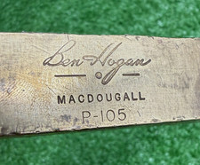 Ben Hogan Macdougall P-105 Brass Blade Putter / 34.5