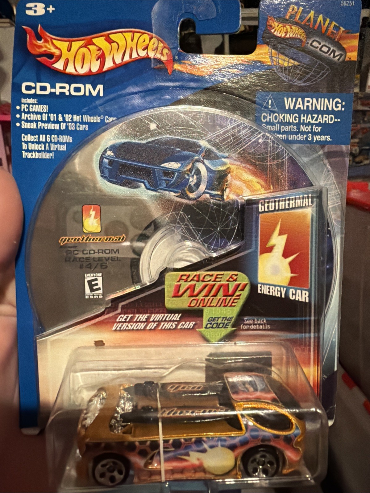 2002 Planet Hot Wheels Geothermal Energy Series CD-ROM - DEORA II Car & PC  Game