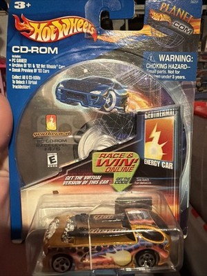 2002 Planet Hot Wheels Geothermal Energy Series CD-ROM - DEORA II Car & PC  Game