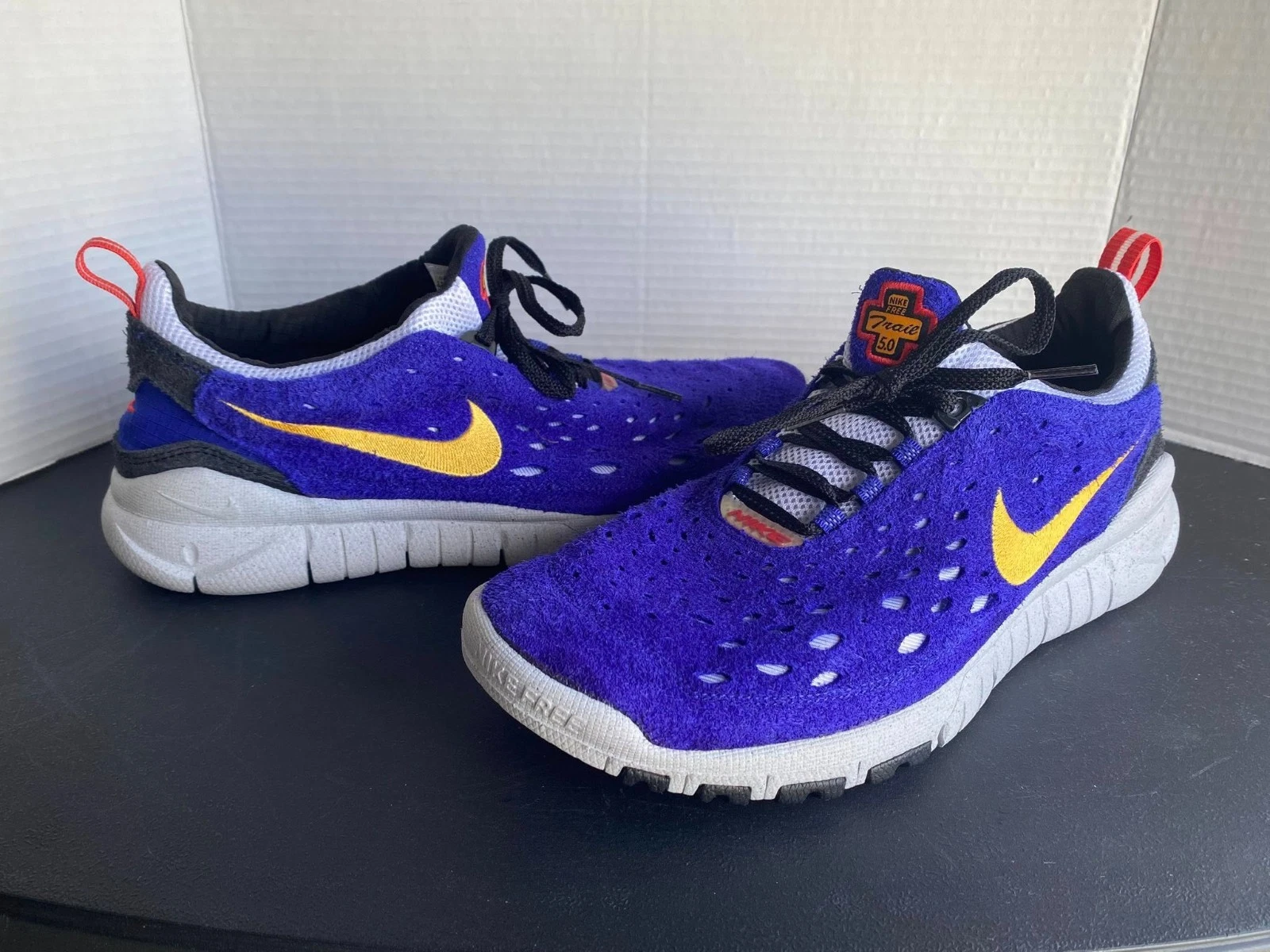 Nike Free Run 5.0 Trail Shoes Taxi Blue - CW5814-401 Mens 11