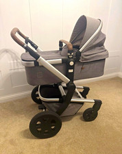 Joolz Day3 Grey Single Pushchair with Carrycot, Basket, Forward/Rear Facing