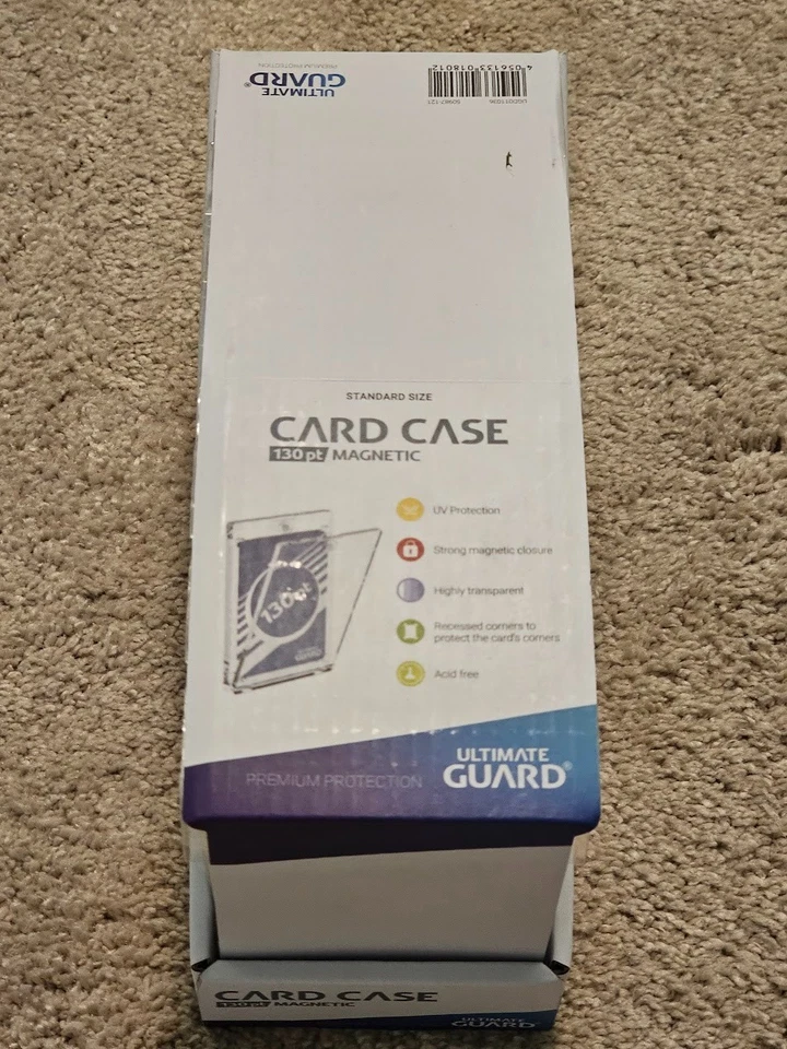 20 ULTIMATE GUARD ONE-TOUCH 130pt MAGNETIC CARD HOLDER DISPLAY BOX - UV PRO - Image 2 of 4
