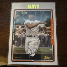 Topps 2025 Archives Willie Mays 224 New York Giants MLB Baseball