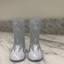 Disney Frozen Elsa Boots Replacement Pair of Shoes for Doll Snowflakes Ice Blue