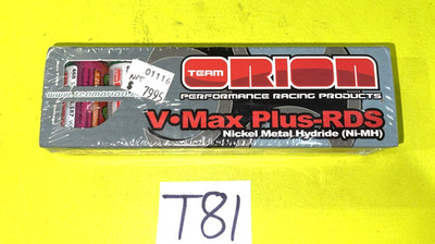 VINTAGE TEAM ORION V-MAX BATTERIES PLUS-RDS GP-3700 NI-MH NEW IN PACKAGE