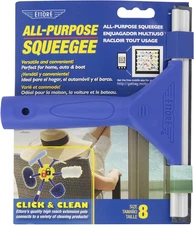 -17008 8-Inch All Purpose Window Squeegee with Lifetime Silicone Rubber Blade...