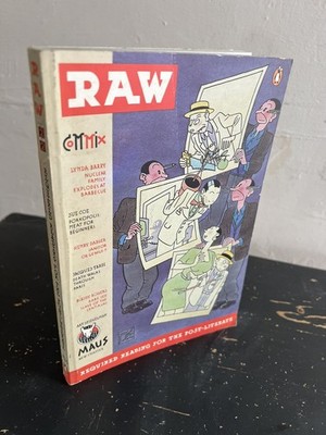 RAW Commix vol 2 Penguin Books 1st edition Spiegelman Gary Panter graphic1990