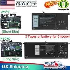   H5CKD/ JK6Y6 Battery For Dell Latitude 3410 3510 Inspiron 5300 5408 5508 5509