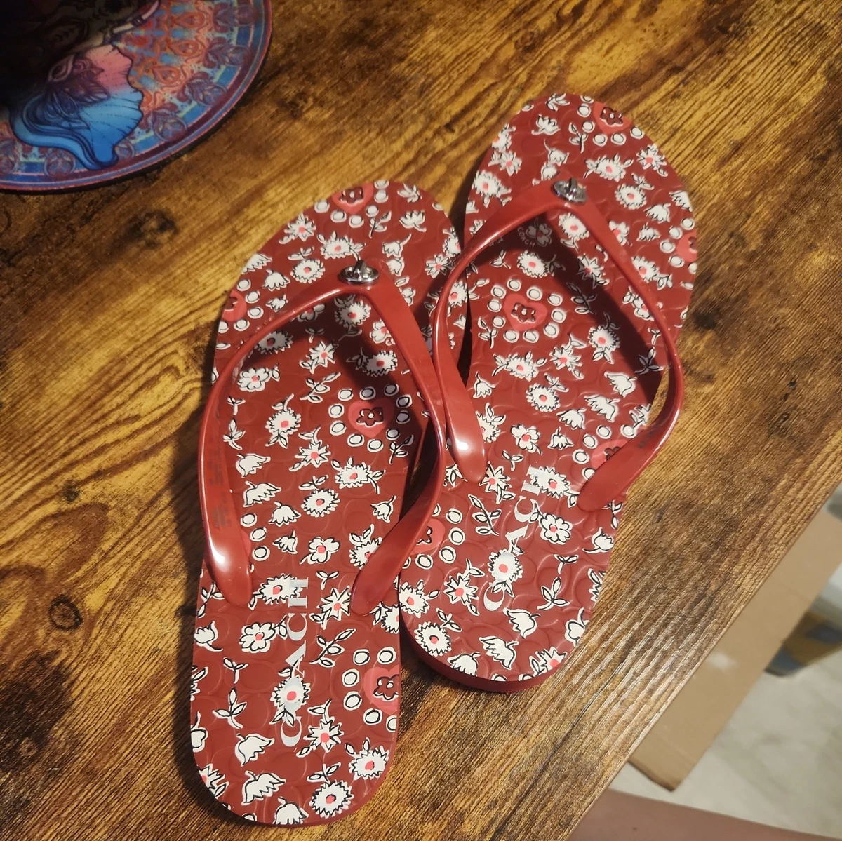 Coach Red Sandals for Women for sale | eBay