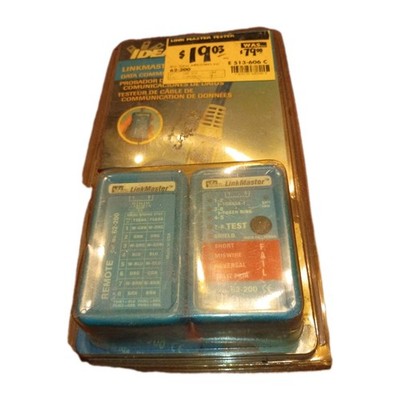 Ideal LinkMaster Model 62~200 Cable Tester Remote NEW! 