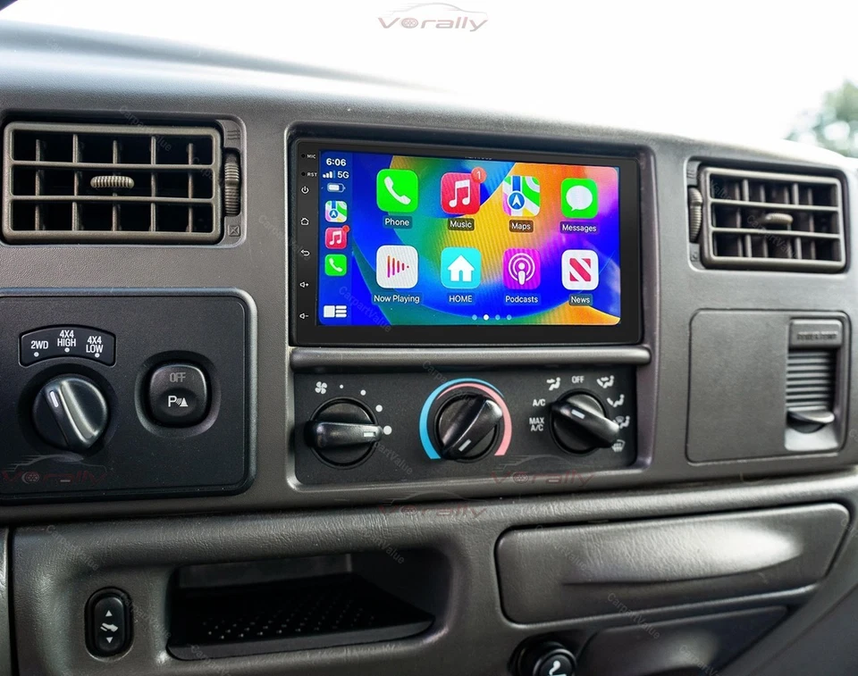 fits Ford F-250 / F-350 1999–2004 Radio Upgarde Carplay Android GPS Player - Image 3 of 4