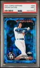 139749032 Shohei Ohtani 2024 Topps Chrome Sapphire #500 PSA 9