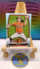 DL HALL 2023 Bowman SKY BLUE 252/499 RC #9 Baltimore Orioles