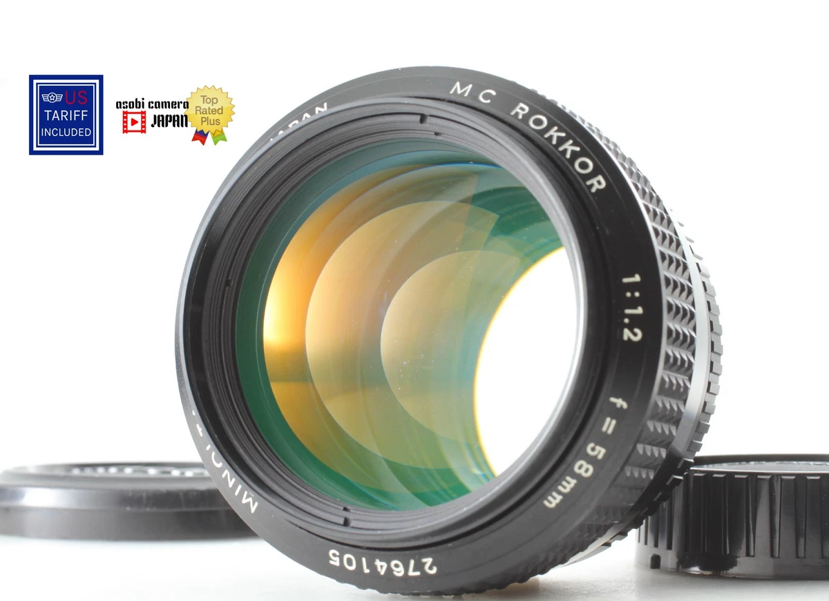 Minolta f/1.2 Camera Lenses for sale | eBay