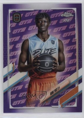 2021 Topps Chrome OTE Overtime Elite Purple & Pink Refractor 89/299 Kok Yat 11pj