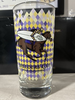 Horse Racing Glass Breeders Cup