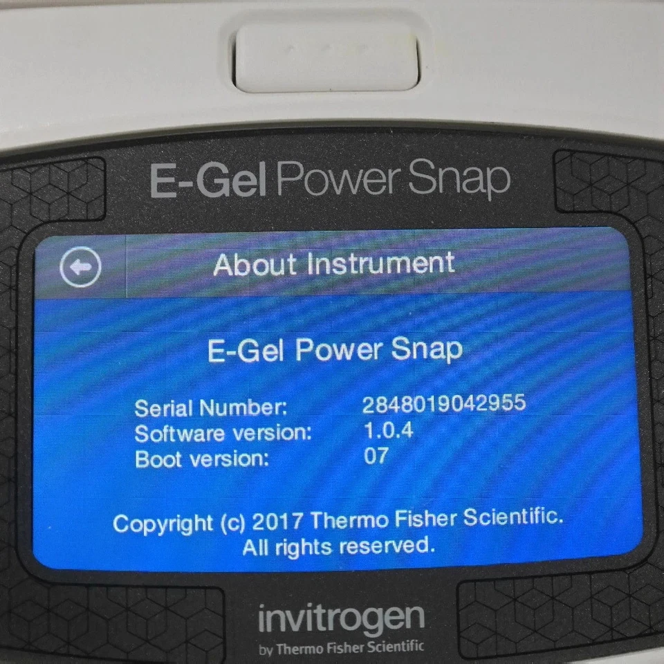 Thermo Fisher Invitrogen E-Gel Power Snap Electrophoresis w/ Snap Camera G8200 - Image 2 of 4