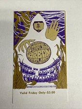 CREAM Clapton Jack Bruce Ginger Baker Fillmore Concert Ticket 1967  Butterfield!