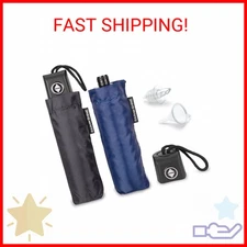 GoPong Rain or Shine Umbrella Flask 2 Pack (24 oz Total) - Hidden Alcohol Travel