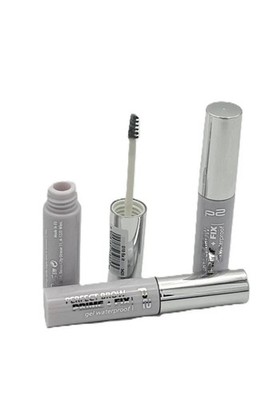 3× P2 Cosmetics Perfect Brow Prime+Fix Gel Waterproof 010 FIX IT/Augenbrauengel