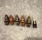 LEGO Star Wars Chewbacca x5 & Han Solo x1 Minifigure Lot of 6