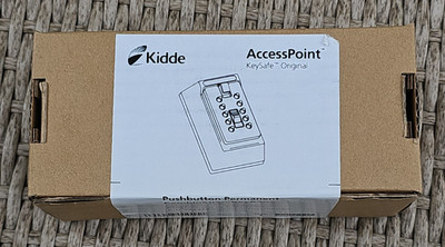 Kidde Access Point KeySafe Pushbutton Permanent Combination KeyBox (five keys)