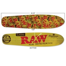 The Original RAW Classic Skateboard Longboard - 40 " - 102 cm