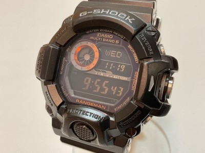 Casio G-SHOCK GW-9400BJ Rangeman Tough Solar Watch W55xH52mm Black 