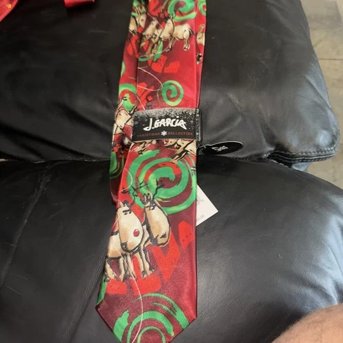 Men's Jerry Garcia - "Jerry Christmas" Tie Christmas Collection NWT - Very RARE! - product listing photo