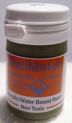 Railmatch 2301 Br Sherwood Grün Diesel Sideband Acryl 18ml Topf + Post
