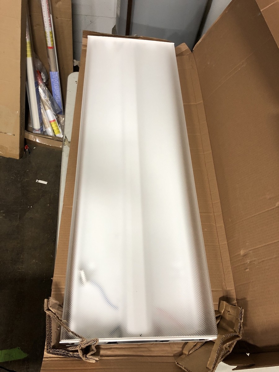 Metalux WS432 4-Light 4 ft. White Wraparound Light | eBay