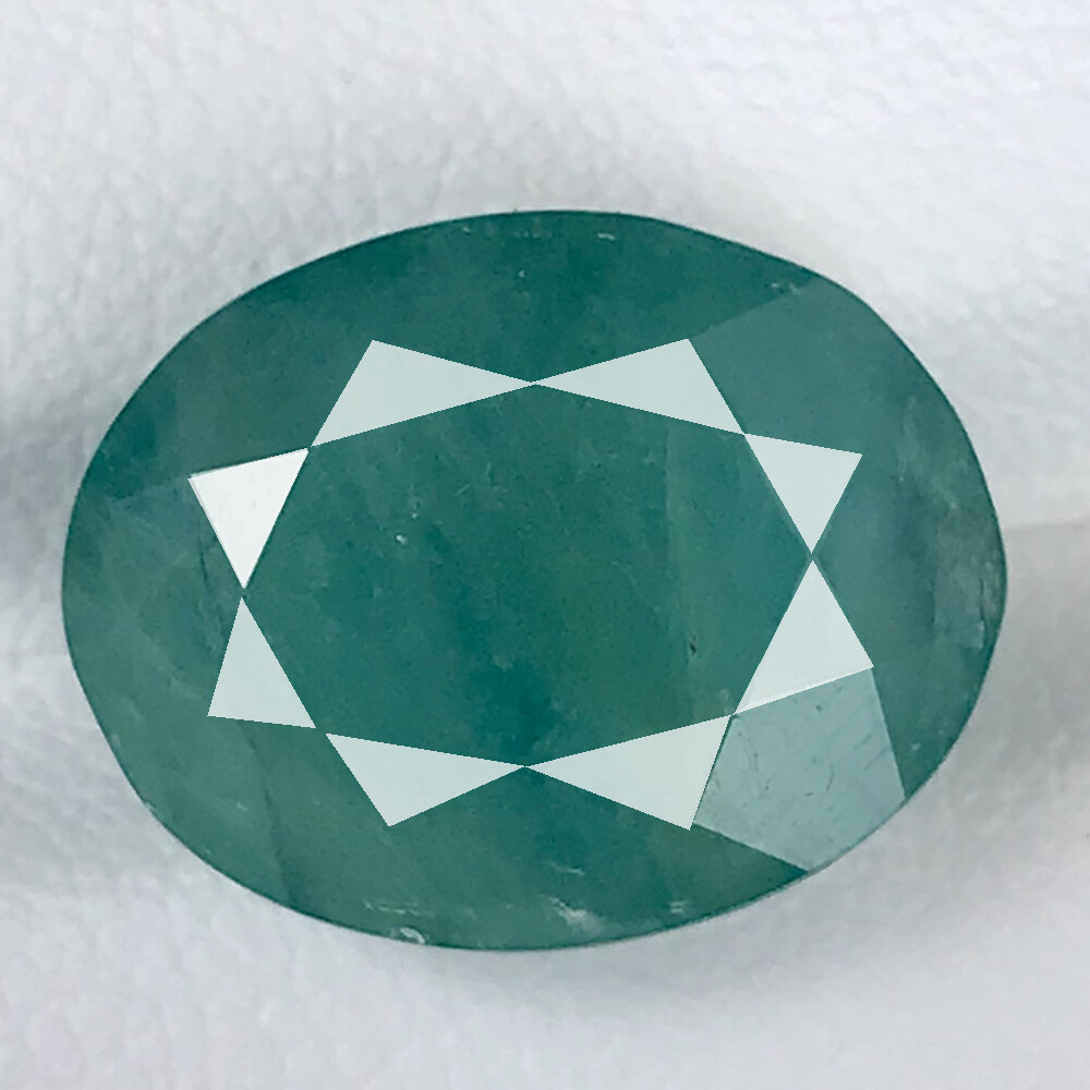 Forme de coussin de grandidierite bleue naturelle 9,55 ct de Madagascar