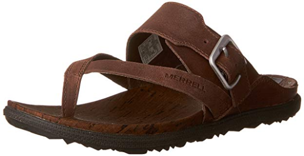 merrell womens leather sandals